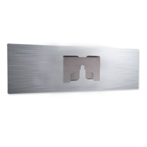 Fotopaneel-aluminium-12.5x43cm<BR>Gepersonaliseerd