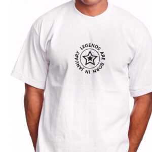 T-shirts Gepersonaliseerd<BR> ‘Legends-Star’